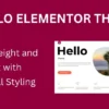 Hello Elementor - Image 2